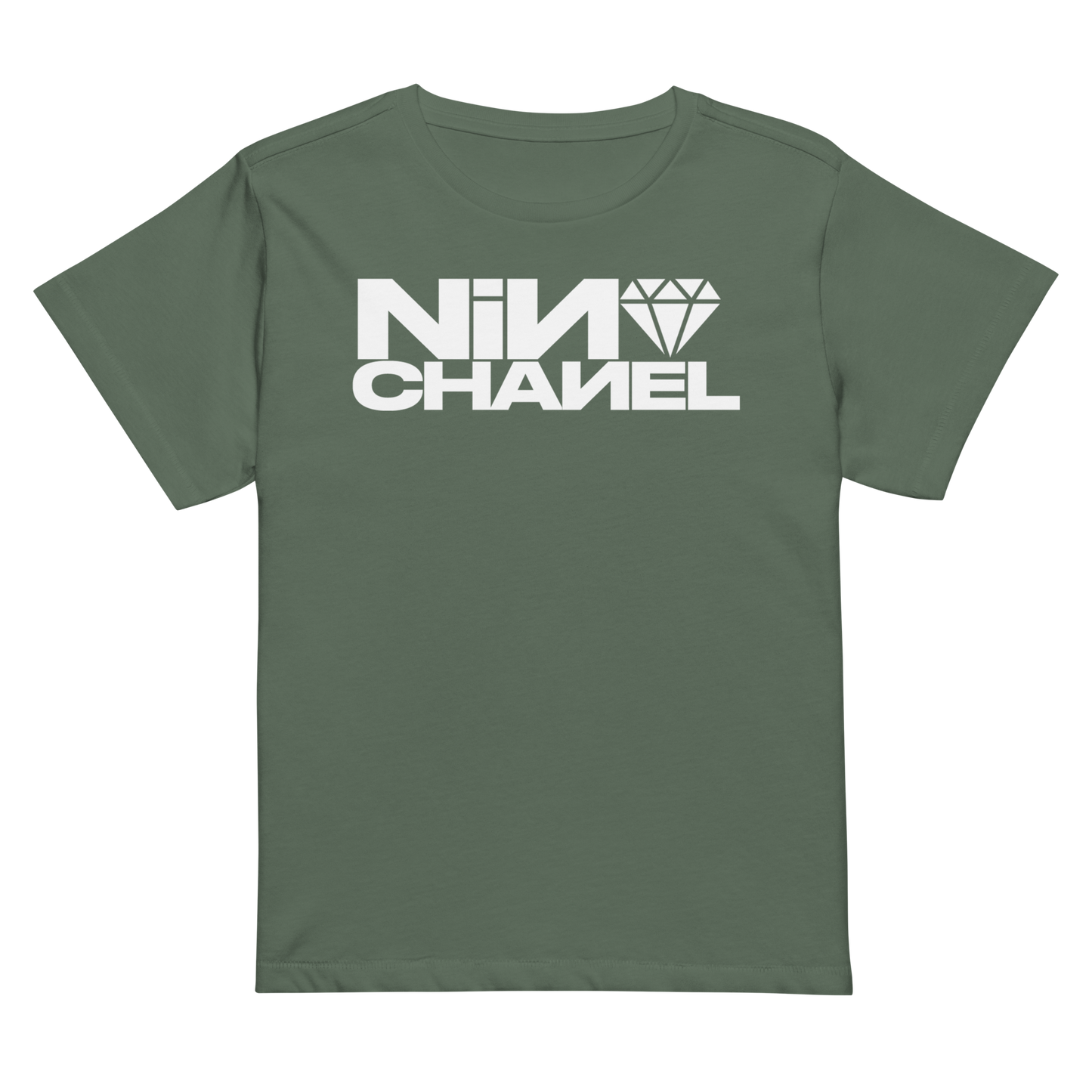 Nina Chanel Women’s high-waisted t-shirt